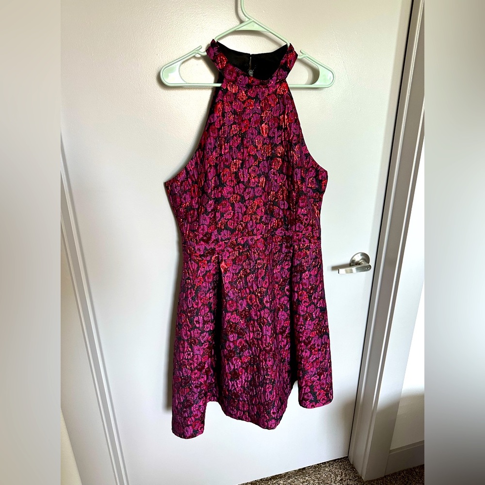 NWOT Shiny Floral Guess Cocktail Dress